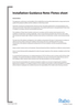 Flotex sheet installation guidance note 